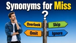 synonyms for miss