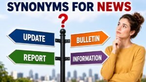 synonyms for news