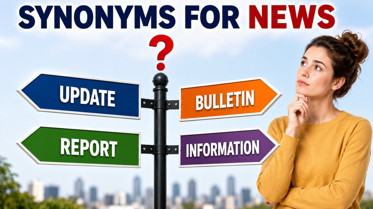 40+ Synonyms for News: Meanings, Uses & Word Choices