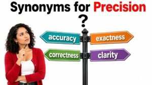 synonyms for precision