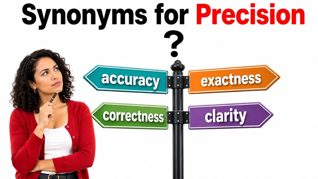 synonyms for precision