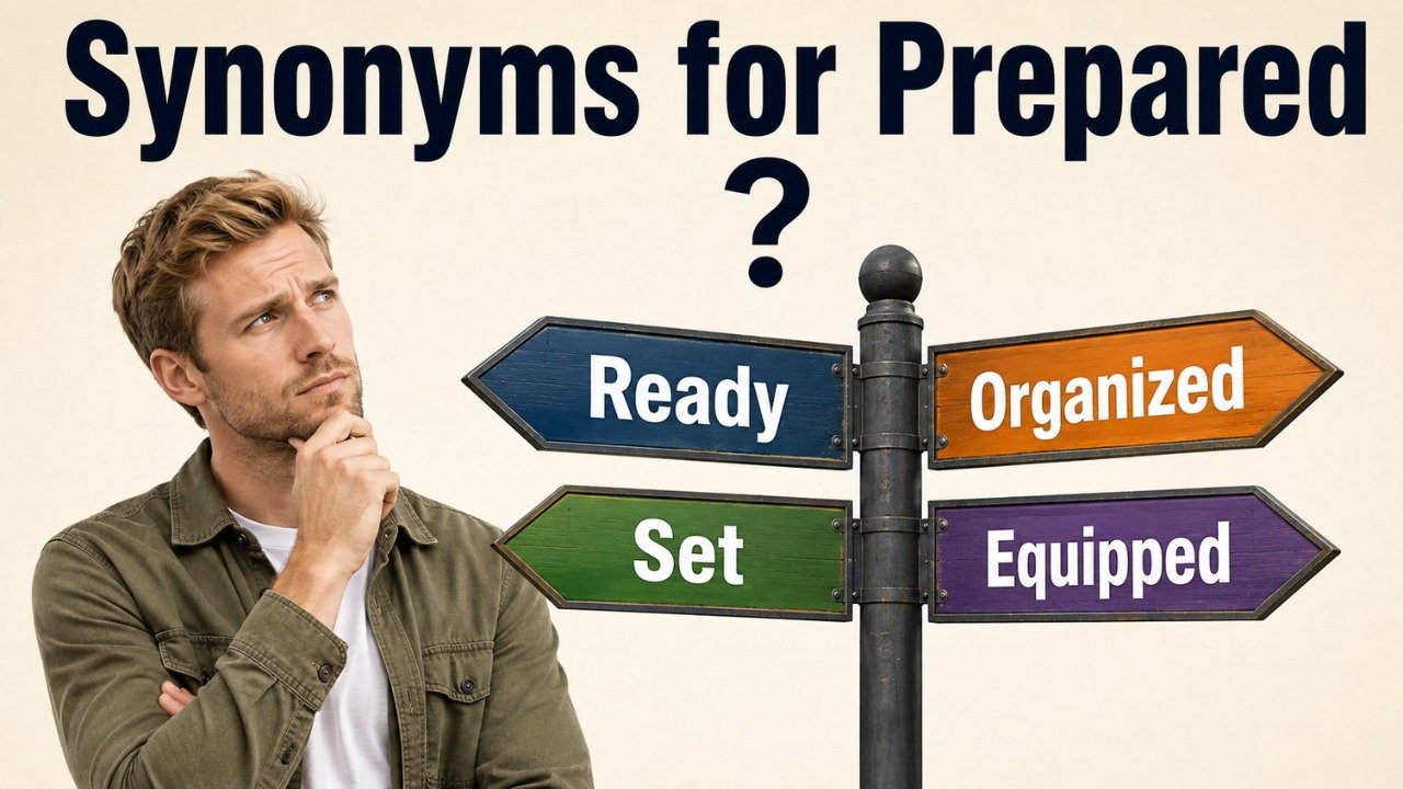 46+ Synonyms for Prepared: Strong Word Choices & Examples