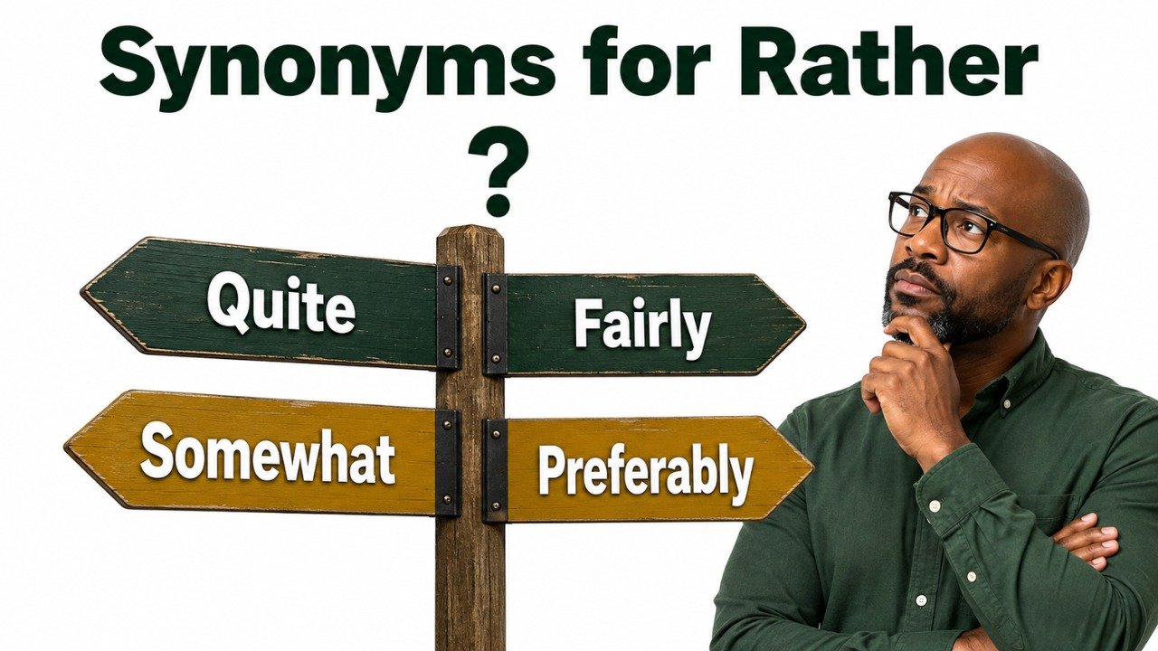 38+ Synonyms for Rather: Meaning, Examples & Best Uses