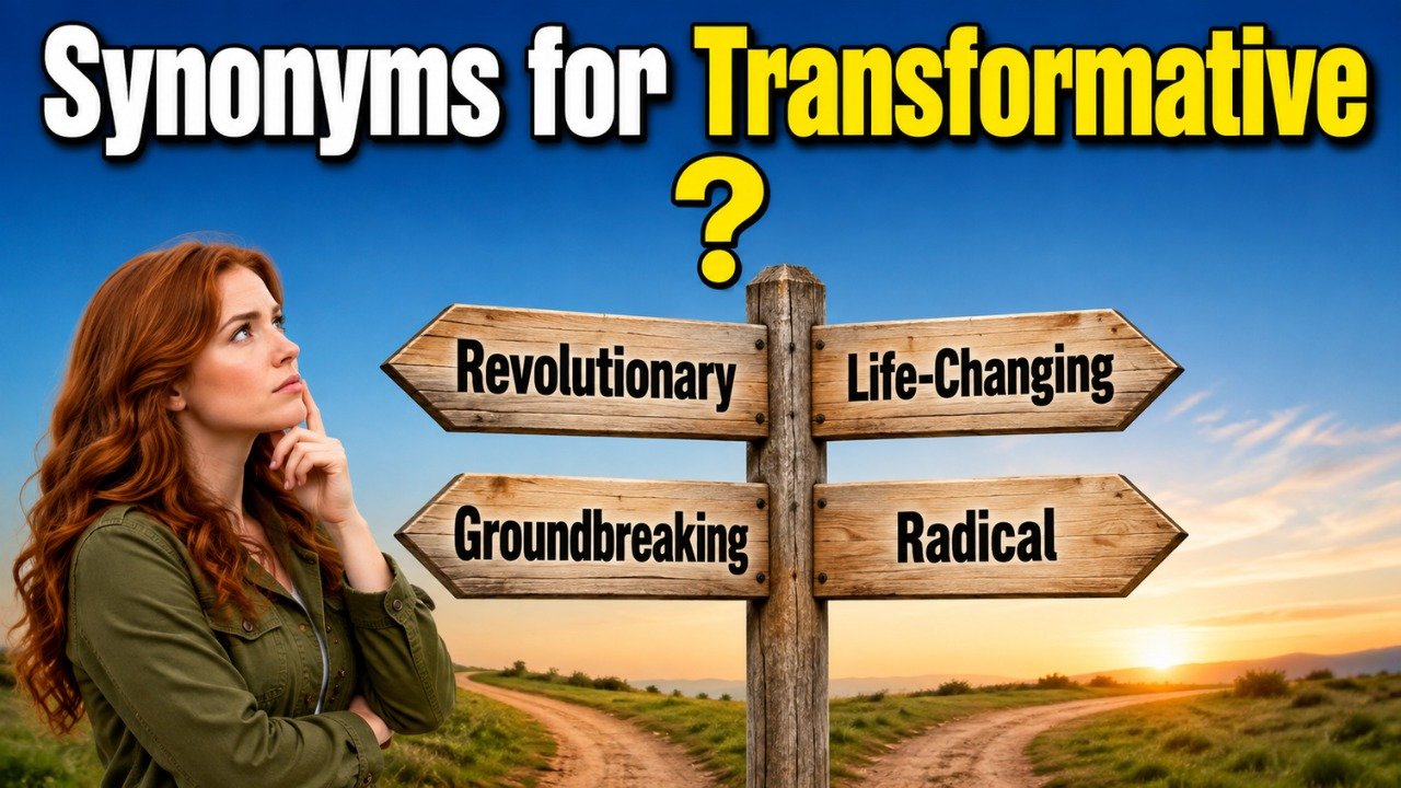 36+ Synonyms for Transformative: Usage, Context & Examples