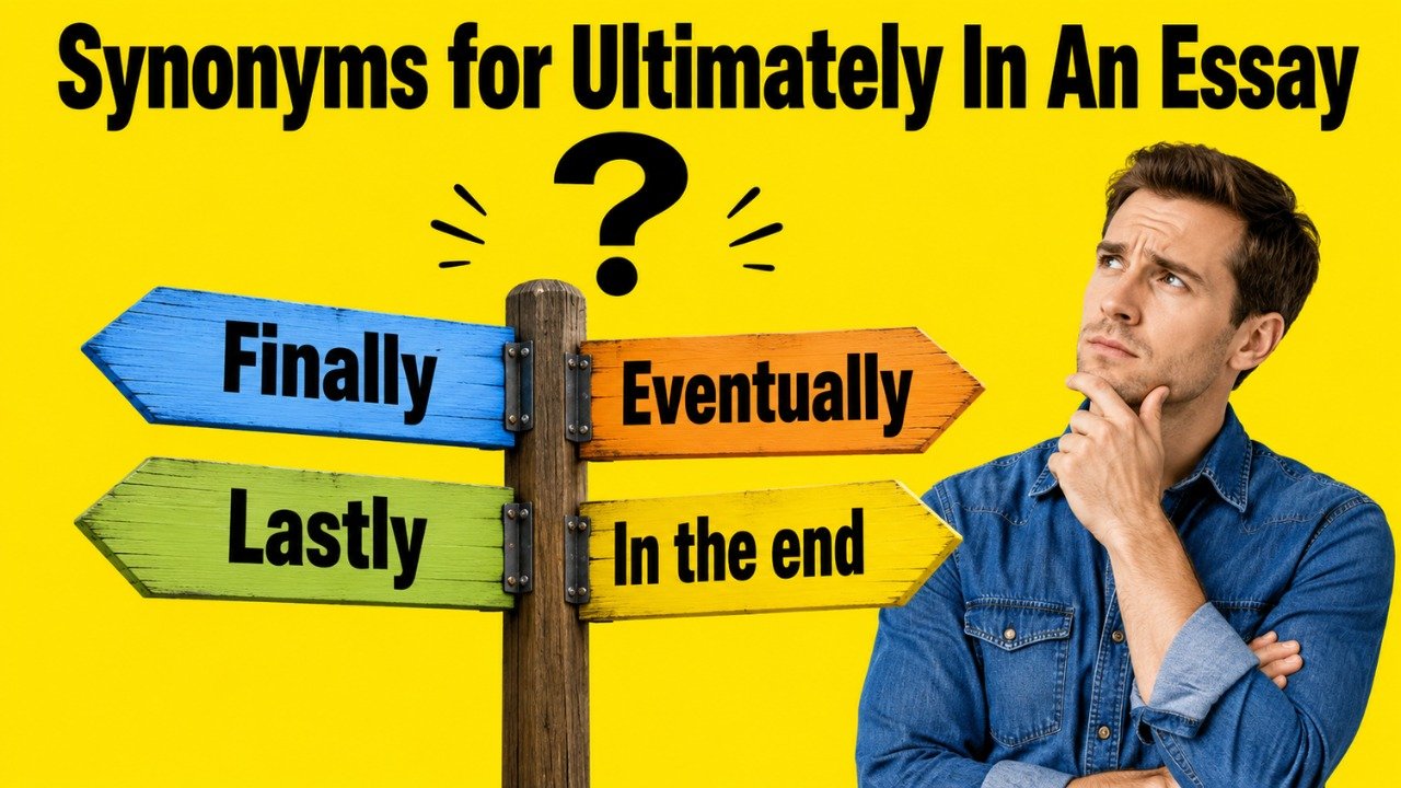 30+ Synonyms for Ultimately in an Essay: Usage, Context & Examples